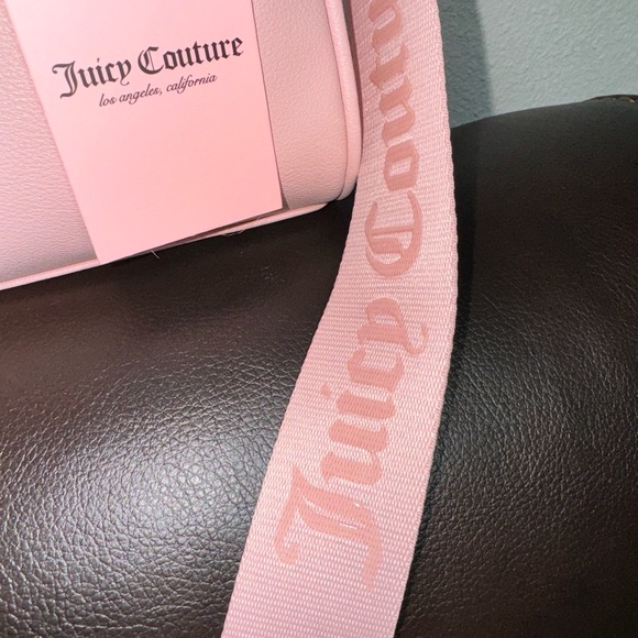 Juicy Couture Pink Obsession Satchel Crossbody Bag Pink NWT - Picture 2 of 5